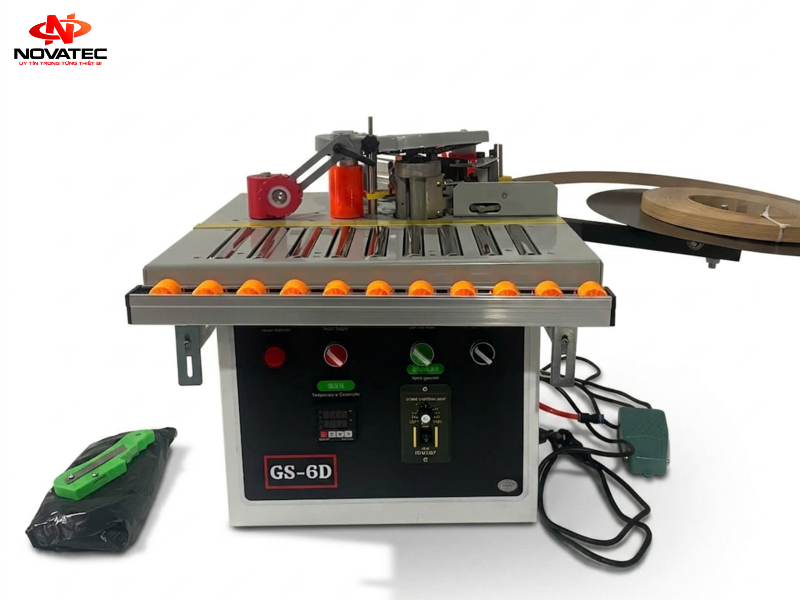 Máy Dán Cạnh Gỗ Mini Đa Năng Model GS-6D 2