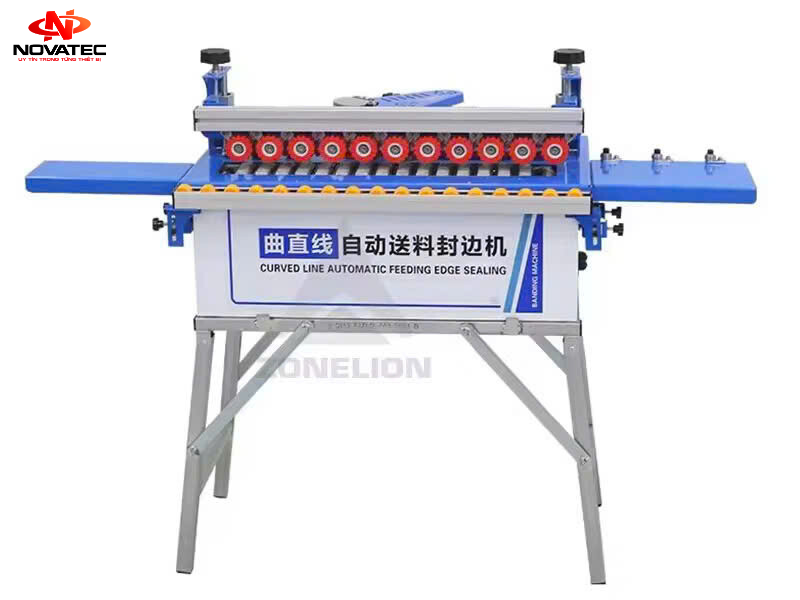 Máy Dán Cạnh Mini Tự Động Đưa Phôi NOVATEC