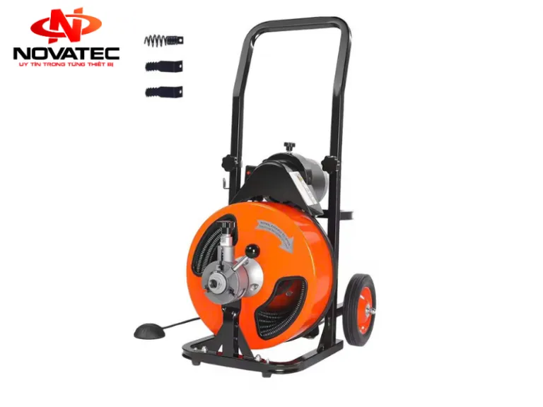 Máy Thông Cống Tang Trống Tự Động NOVATEC NVT-500 Pro